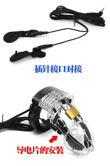 Sex Products Electric Shock Penis Ring Cock Ring Electro Stimulation Medical Therapy Massager Bdsm E-Stim Sex Toys For Men