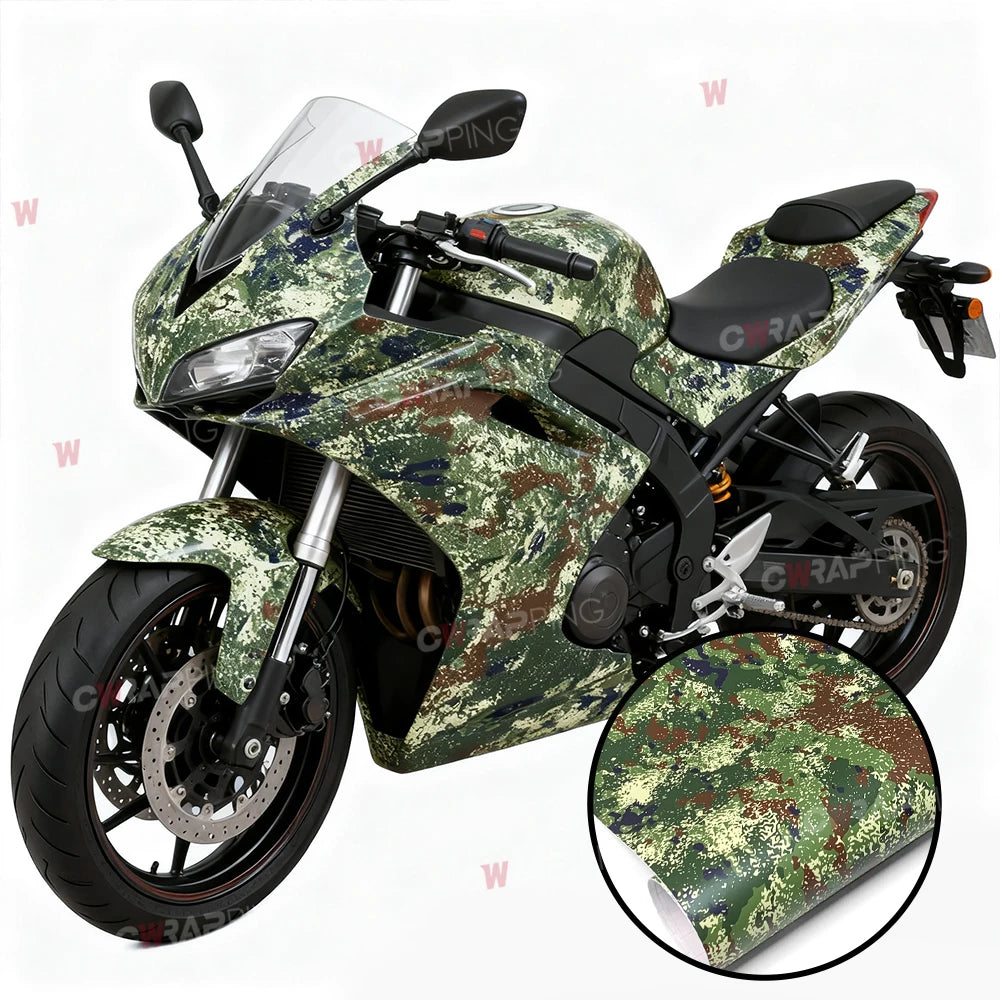Desert Pattern Vinyl Paper for Car Wraps Desert Camo Wrap Supplies Car Film Covering Motorcycle Stickers Wrapping Tools Adhesive