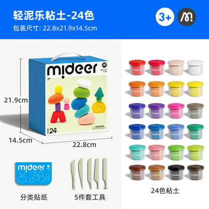Mideer  Super Light Clay 24 Colors/36 Colors Creative Light Clay