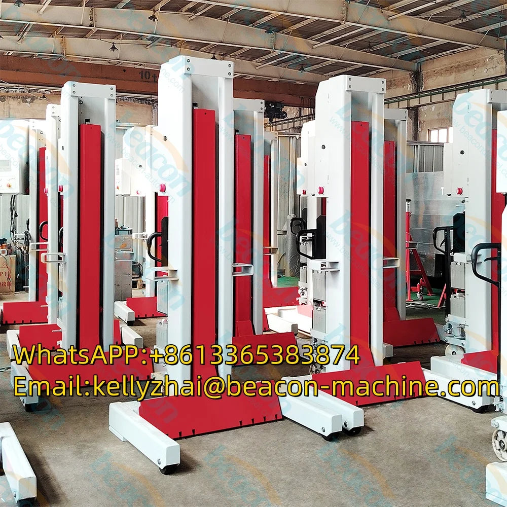 BEACON Truck 4 Post Lift Elevator Machine BC-4175 Mobile Lift Column Equipment for Car Lift