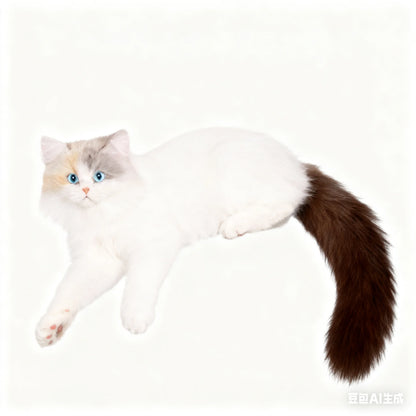 2026 Realistic Calico Cat Plush Backpack - Lifelike Stuffed Animal Purse, Cute Collectible Doll Gift for Cat Lovers