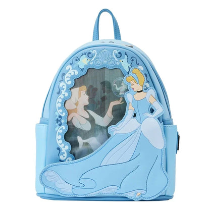 Loungefly Princess Series Manga Style Animated Collage Collection Mini Backpack