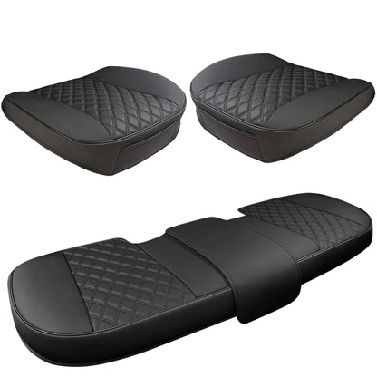 Four Seasons Universal Car Seat Cover Luxury PU Leather Car Seat-cover Cushion Protector Mat For Most Car Sedan SUV&Hatchback