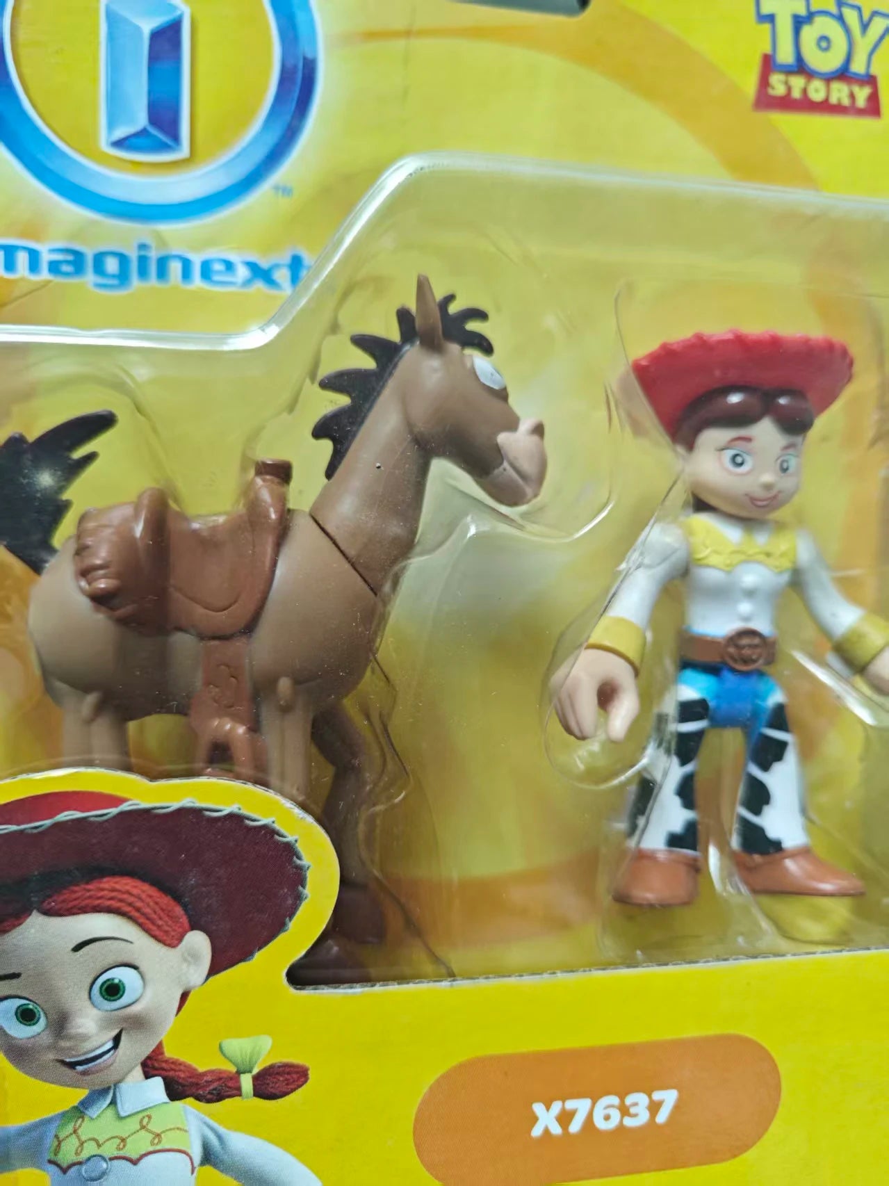 Disney Pixar Toy Story Jessie & Bullseye Action Figure Set, Rare Imaginext Collectible Articulated Model Gift For Hobby Collecto