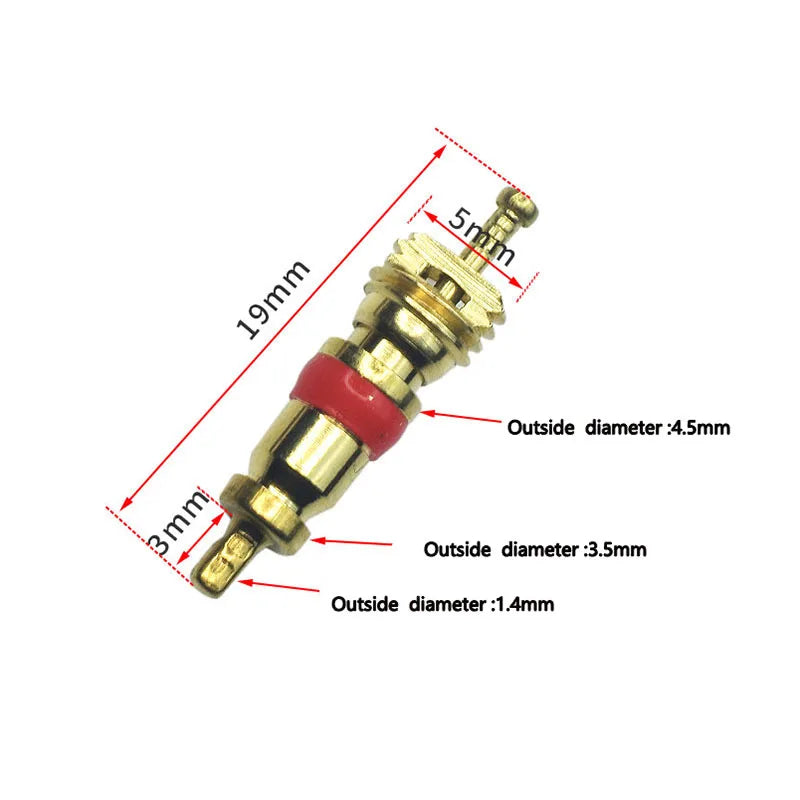Copper Tire Valve Core Remover Installer Tool Kit Car Motorcycle Bicycle Tyre Repair Set Air Valve Stem Core Removal Screwdriver
