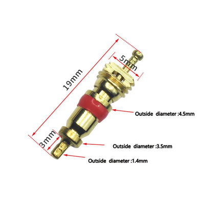 Copper Tire Valve Core Remover Installer Tool Kit Car Motorcycle Bicycle Tyre Repair Set Air Valve Stem Core Removal Screwdriver