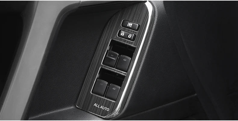 For 2010-2021 Toyota Land Cruiser Prado 150 Interior Modification Accessories Glass Button Panel FJ150 J15 Car Door Handle
