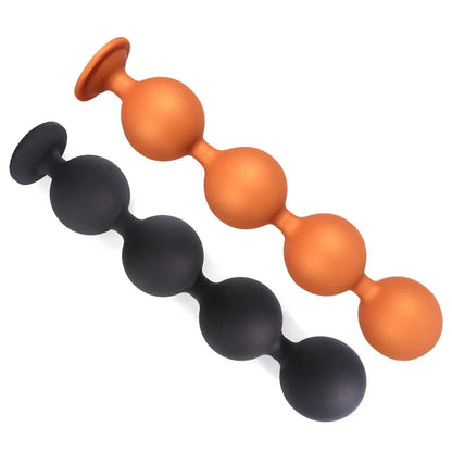 Huge Anal Plug 9cm Anal Beads 100% Liquid Silicone Soft Anal Balls Big Buttplug Prostate Massager Adult Sex Toys For Men