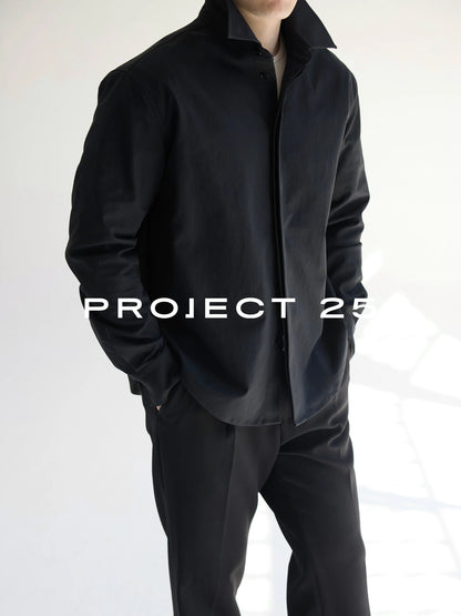 PROJECT 25 Men’s Japanese Solotex® Shirt – Cotton-Feel, Anti-Wrinkle & Shape-Retention Tech Versatile Commuting