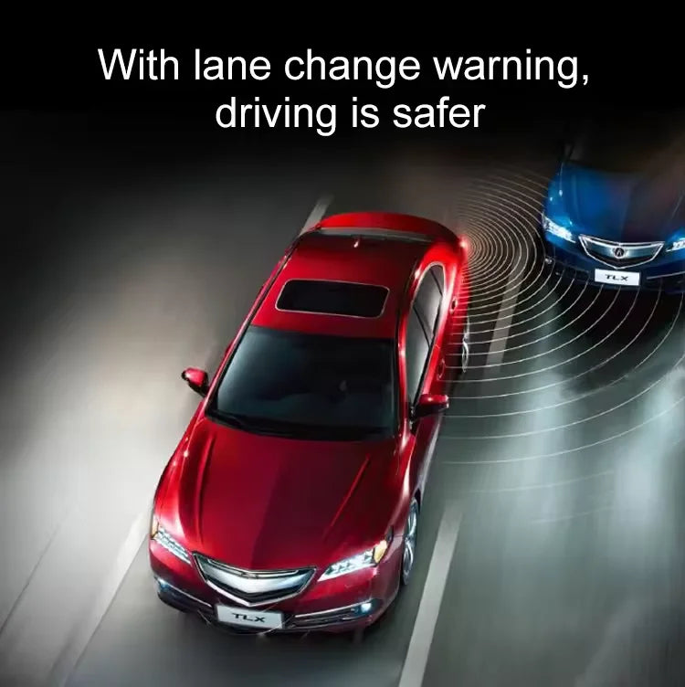 Car bsd blind spot monitoring system 24GHz microwave radar blind spot detection system LCA bsm blind area lane change assistance