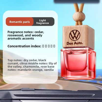for Volkswagen Car Perfume Pendant, car perfume hanging pendant, car aroma diffuser, long-lasting fragrance, deodorizing