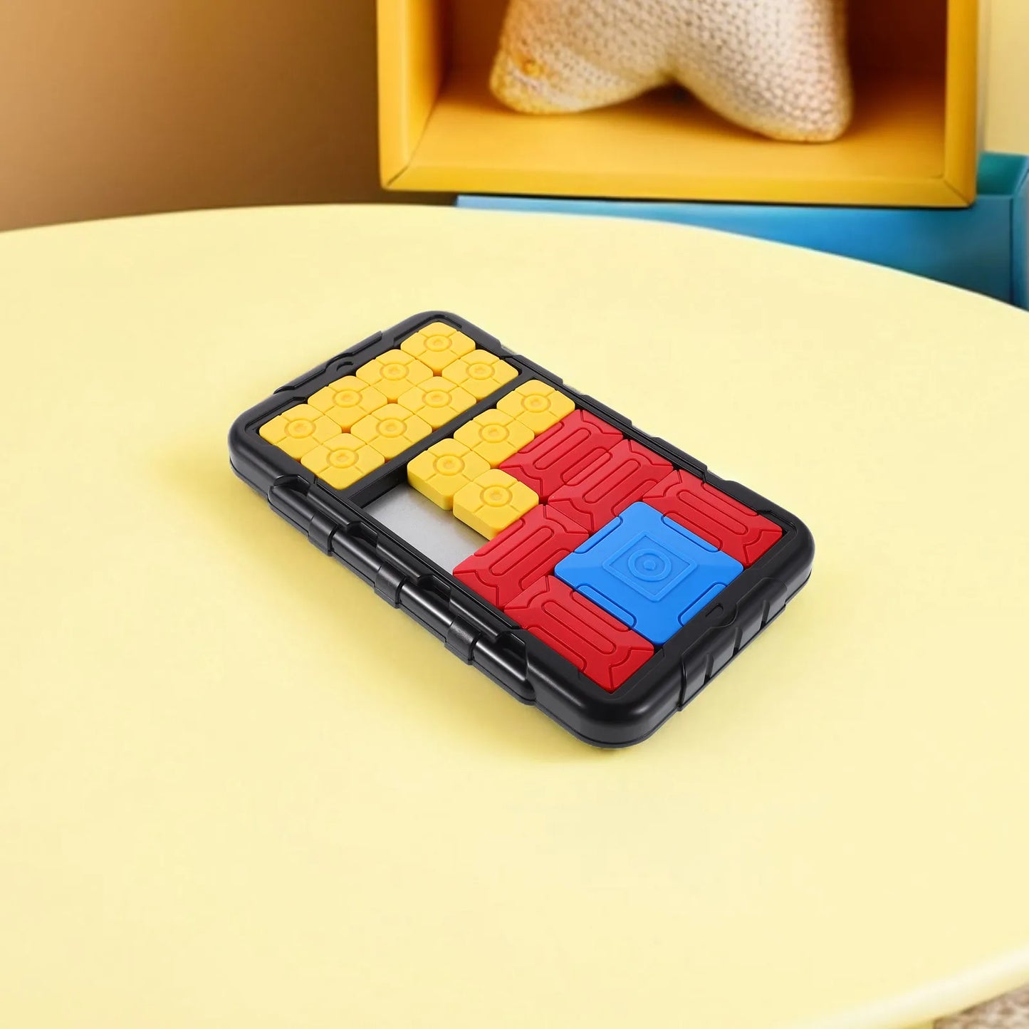 Sliding Puzzle Game Huaron Road Brain Teaser for Kids Adults Enhances Logical Thinking Spatial Imagination Cognitive Skills