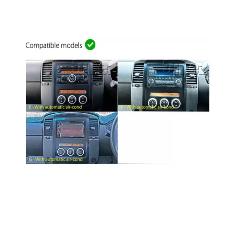 7" 6+128GB For Nissan Navara D40  2005-2015  Car Stereo Radio Apple CarPlay Android 15 Head Unit FM GPS Reversing Image
