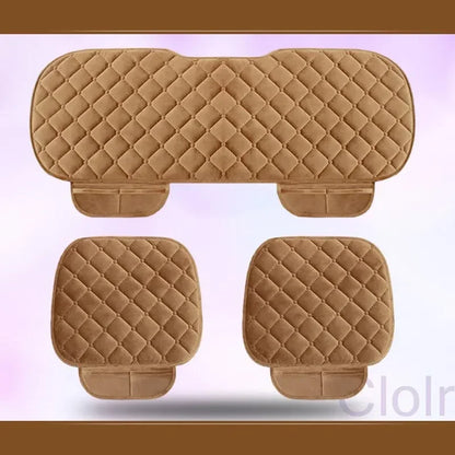 Auto Interior Accessories Winter Warm SUV Car Seat Cover Universal Cushion Front Rear Breathable Protector Mat
