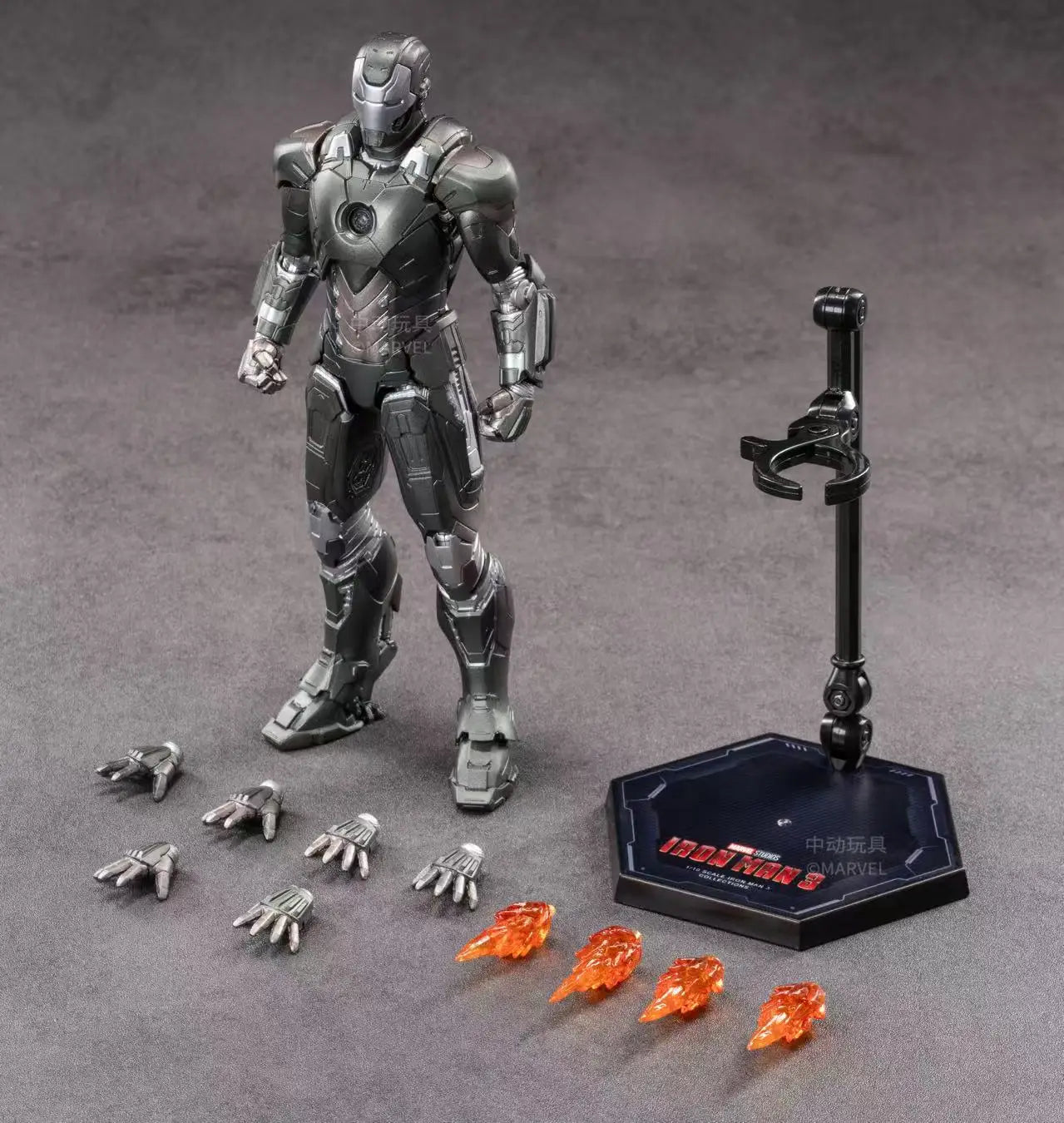 ZD Toys Iron Man Action Figures (Models: MK1-MK10,MK9, MK12, MK14, MK15, MK18, MK28, MK38, MK40, MK42, MK43,MK46 7-Inch, etc