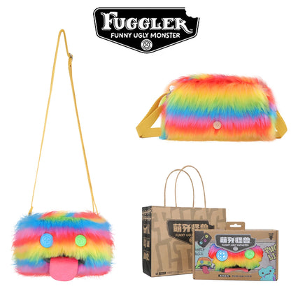 Fugglers Ugly Tooth Monster Fluffy Crossbody Bags Cute Fugg Plush Purse Shoulder Backpack Wallet Girls Boys Cartoon Animal 22CM
