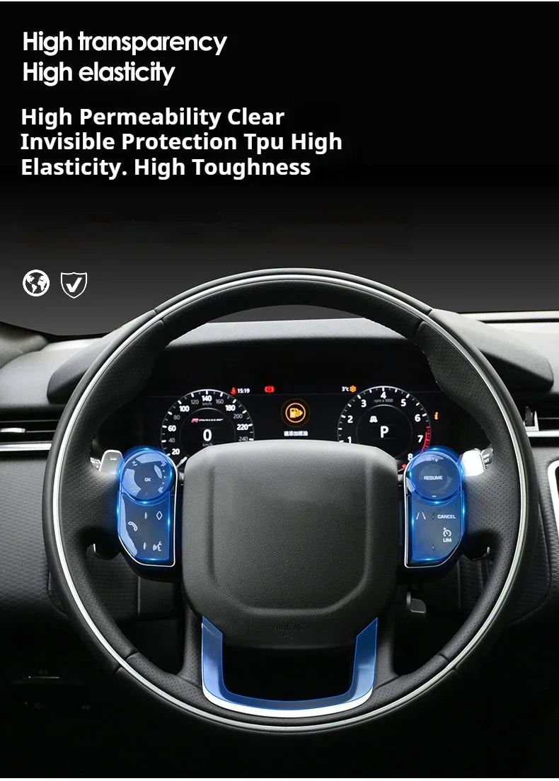 For GWM Cannon Alpha 2024 2025 Car Panel Film Dashboard Protective Sticker Interior Anti-Scratch Film Cover Accessories