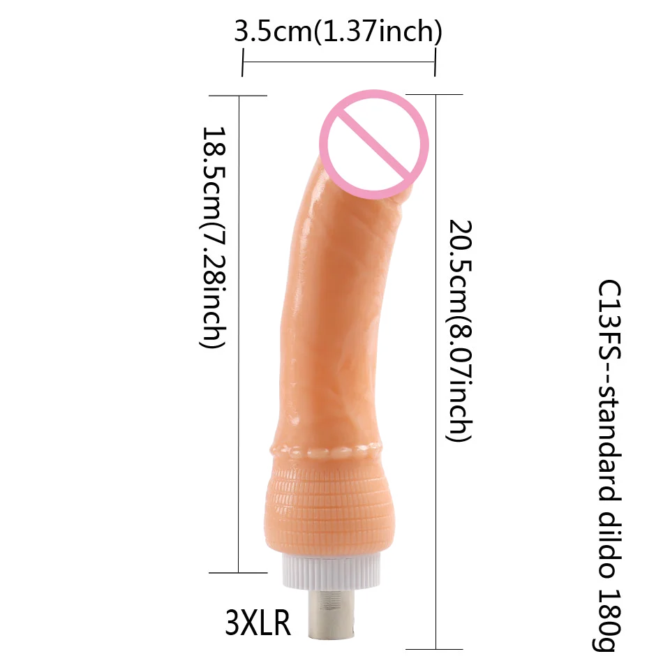 Dildo-Entry-Level Sex Machine A2/F2/F3 Accessories 3XLR Accessories Dildos Suction Cup Sex Products For Women And Men