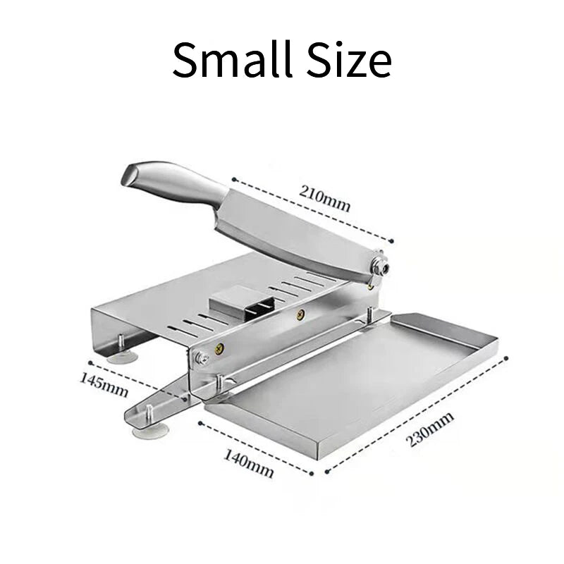Commercial Slicer Frozen Meat Bone Cutting Machine Minced Lamb Bone Meat Cutter Chicken Duck Fish Rib Lamb Cutting Kitchen Tool