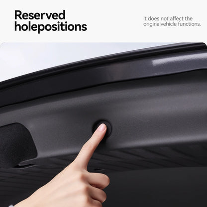 YZ For Tesla Model YL TPE Trunk Tailgate Guard Pad Trunk Protective Anti-dirty Pad Waterproof Backplate Protective Pad