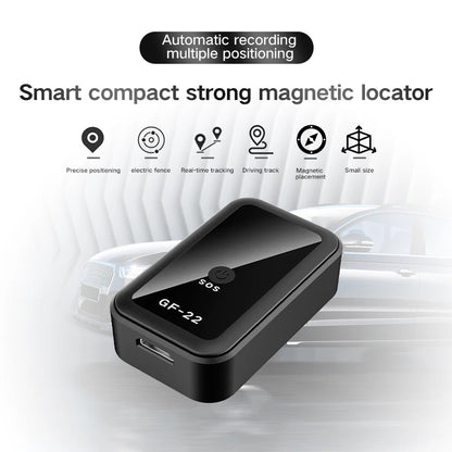 GF22 Mini GPS Tracker Real-time GPS Tracking Device Magnetic Vehicle Locator Portable GPS Locator Anti-theft Alarm Position APP