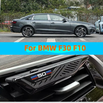 Car Air Freshener For BMW F30 F10 Blade Shape Air Vent Perfume Diffuser Fragrance Holder With Refill Strips