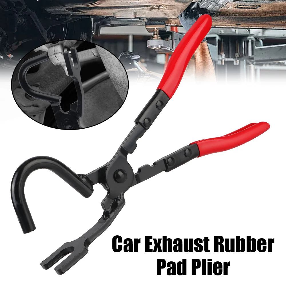 New Professional Exhaust Hanger Pliers Kit - Rubber Gasket Puller & Heat-Resistant Gripper for Efficient Car, Truck