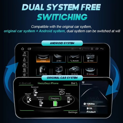For Audi A6 A7 C7 Android 14 Car Radio Multimedia mp3 Player IPS Carplay Screen Stereo 4G GPS Navigation WIFI Head Unit