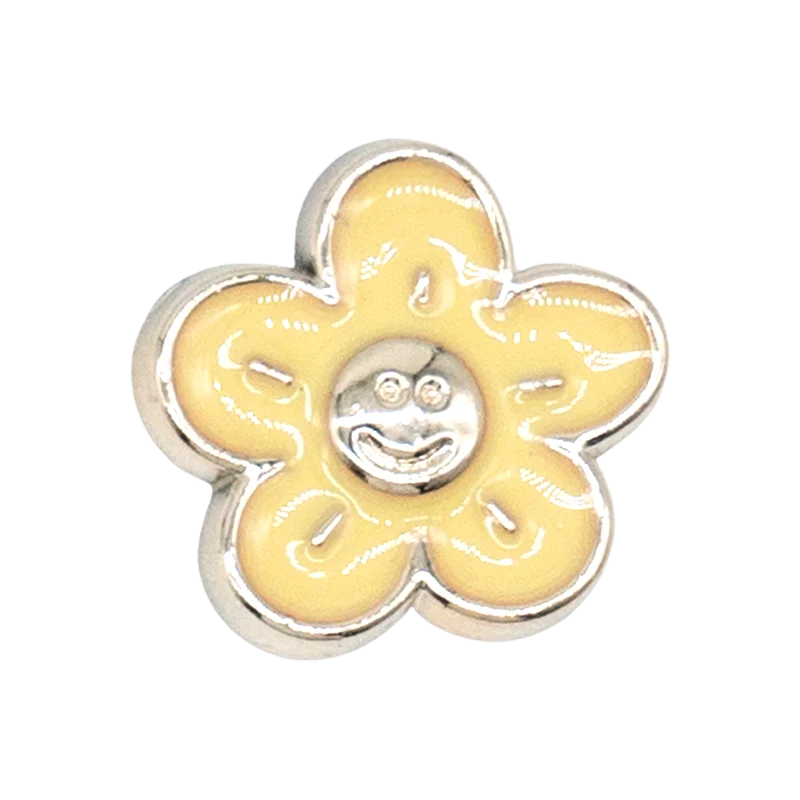 1/29PCS Acrylic Shoe Charms Golden Flower Heart Luxury Jewelry Shoe Accessories Fashion Women Shoe Decoration for Clog Sandal
