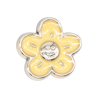 1/29PCS Acrylic Shoe Charms Golden Flower Heart Luxury Jewelry Shoe Accessories Fashion Women Shoe Decoration for Clog Sandal