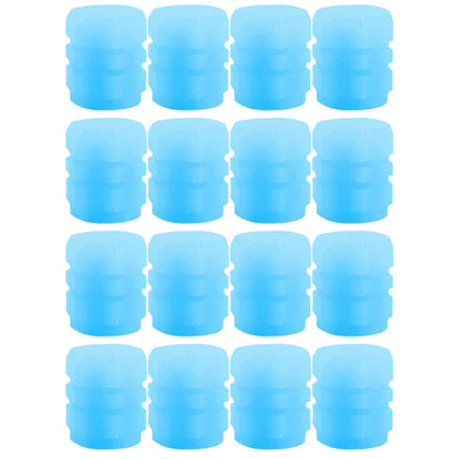 20Pcs Luminous Tire Valve Caps Car Fluorescent Tyre Valve Stem Caps Cover Night Glowing Bike Motorcycle Car Wheel Decoration