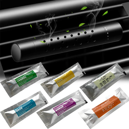 1 Set Solid Air Freshener Purifier Solid Long Lasting Fragrance Cars Solid Diffuser Stick Replacement Auto Interior Accessories