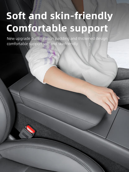 For Tesla Model Y Juniper Model 3 Highland  Armrest Box Protect Cover Soft Case Center Console Anti-Scratch 2026 Car Accessories
