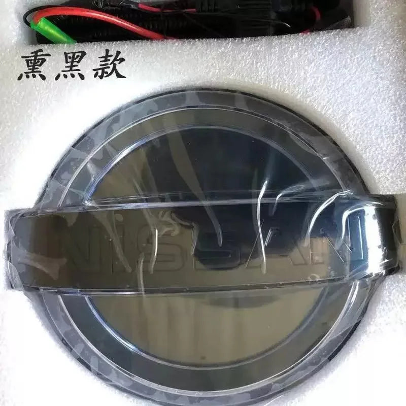 15,5-13CM or 17.5-15cm Front Grill Emblem for Nissan Patrol Sunny Teana Terra Qashqai X-Trail pathfinder juke Murano LED Emblem