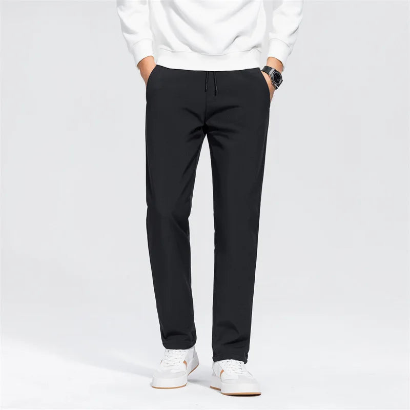 Autumn and winter new down pants, down and thickened warm casual business versatile duck down pants