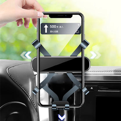 Car Phone Holder For Toyota Alphard 2015 - 2023 ANH30 Styling Bracket GPS Stand Rotatable Support Mobile Accessories