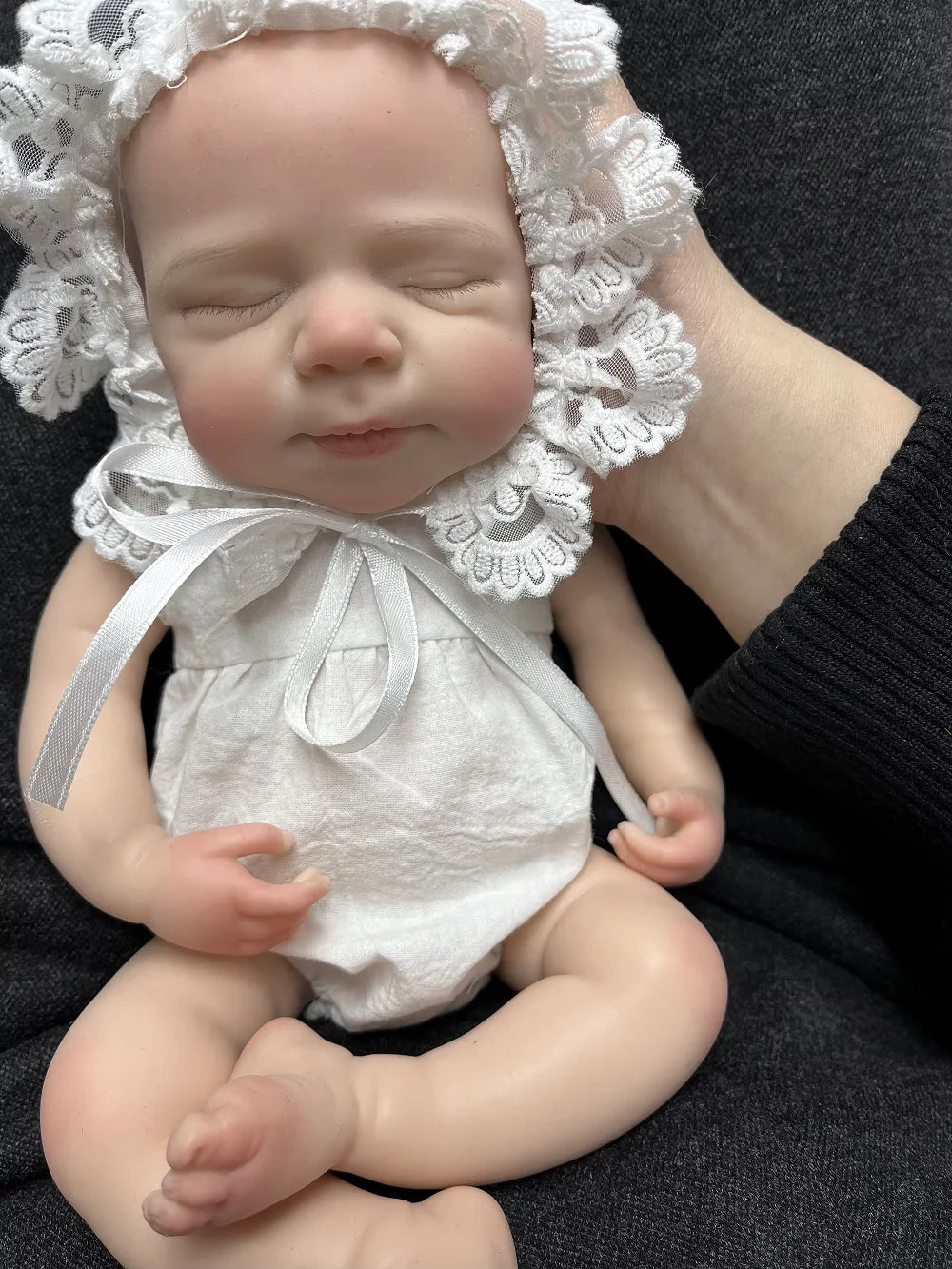 OtardDolls 13Inch Open Mouth Pascale Reborn Doll Full Body Soft Silicone Toy Painted Doll Toys reborn de silicone real cuerpo