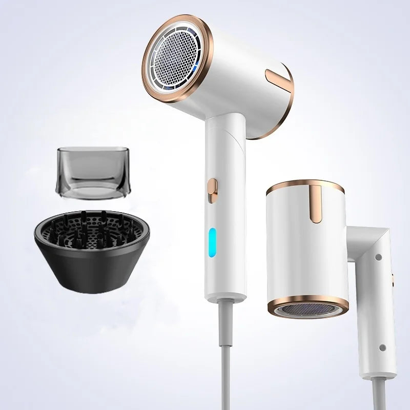 2026 Foldable Hair Dryer With Strong Wind Speed Of 9 Seconds And Quick Drying For Travel/Student Dormitories. Silent Hair Dryer