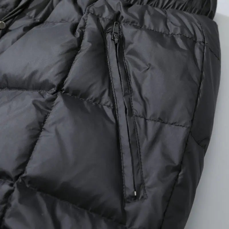 Couple White Duck Down Pants Waterproof Winter Windproof Outdoor Sports Cycling Snow Sports, Hiking, Camping, Fishing warm pant