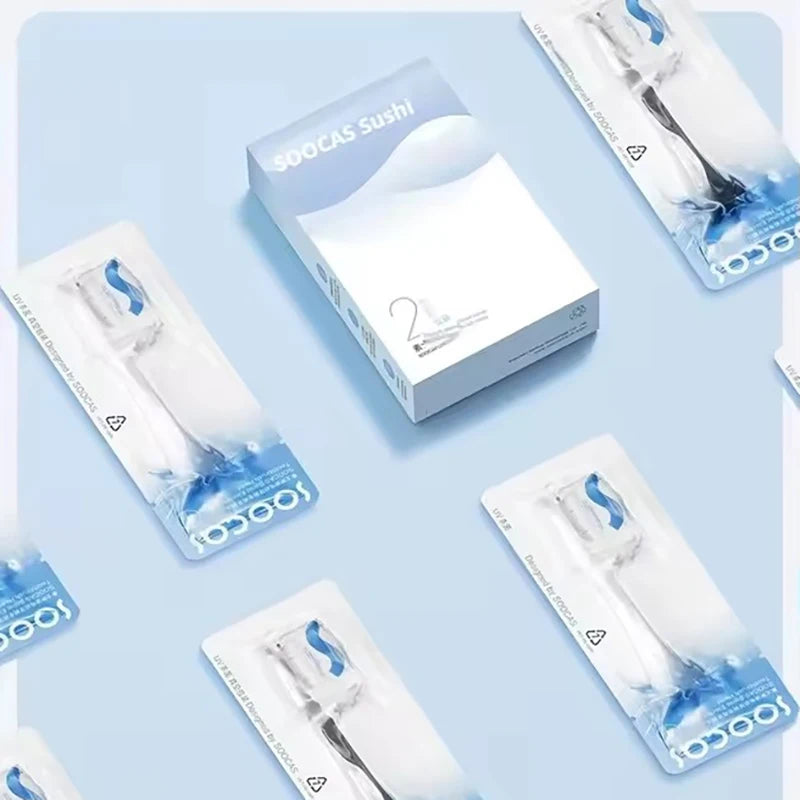 SOOCAS X3S Original Replacement Toothbrush Heads SOOCAS D2/D3S/D5 Sonic Electric Tooth Brush Head Nozzle Jets