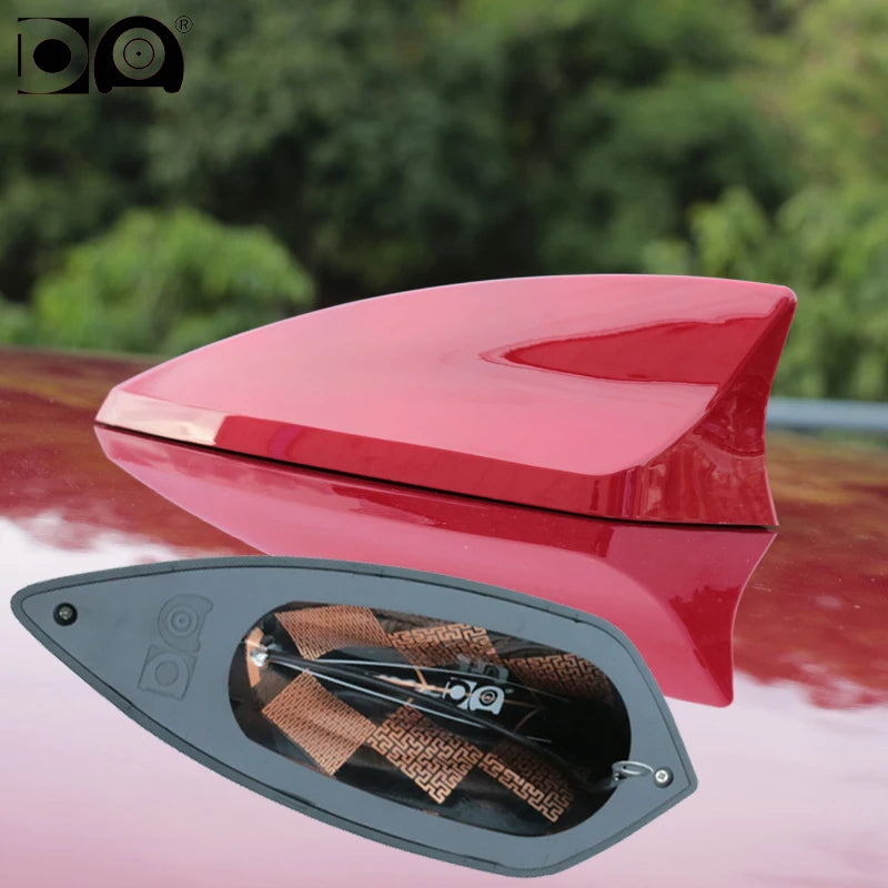 5D Shark Fin Antenna Auto Car Radio Aerials FM AM Stronger Signal Piano Paint For Mitsubishi Colt CZC Plus Outlander I II III