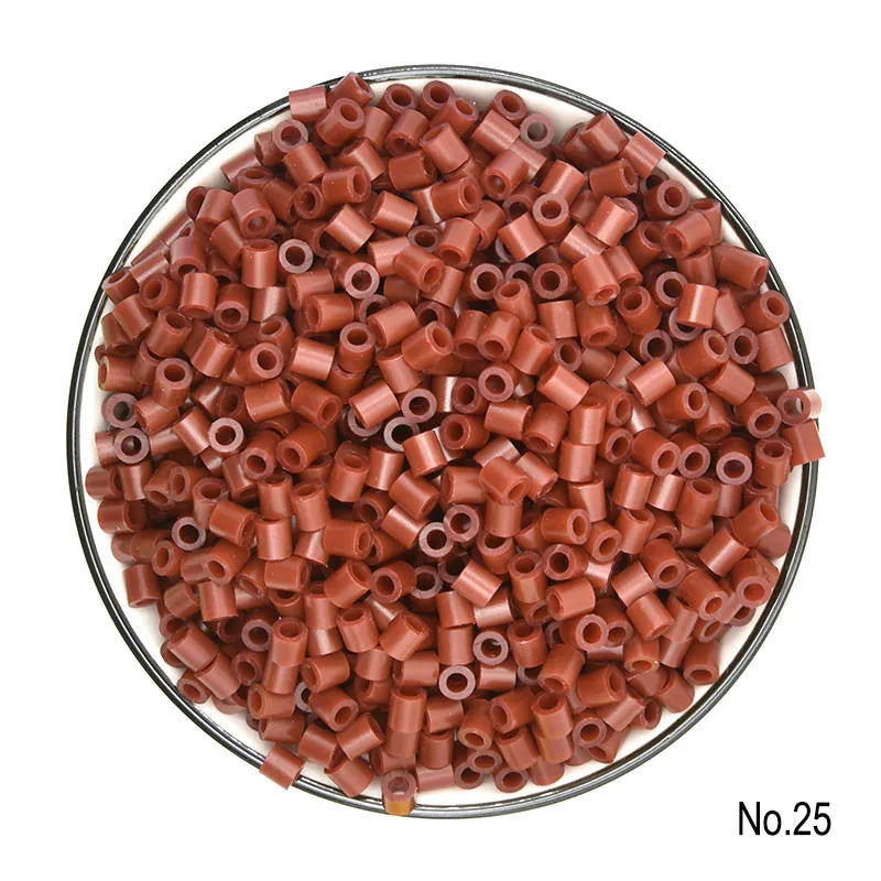 Fuse Beads Kit, 600pcs 5mm Iron Beads Set for Kids, DIY Art Craft Toys Iron Beads,  Christmas Birthday Gift for Boys and Girls