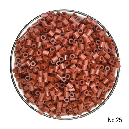 Fuse Beads Kit, 600pcs 5mm Iron Beads Set for Kids, DIY Art Craft Toys Iron Beads,  Christmas Birthday Gift for Boys and Girls
