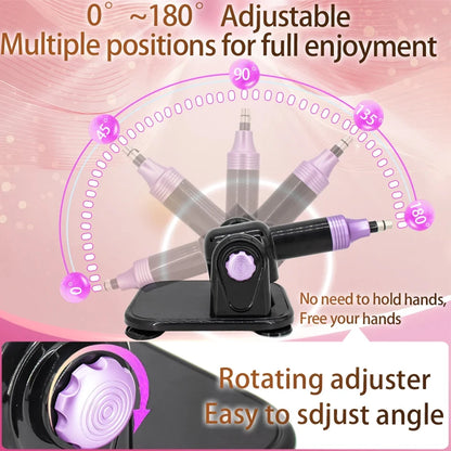 60W Automatic Sex Machine with Big Black Dildo for Women Love Machine Masturbation Pumping Gun for Couple Men Sex Toys