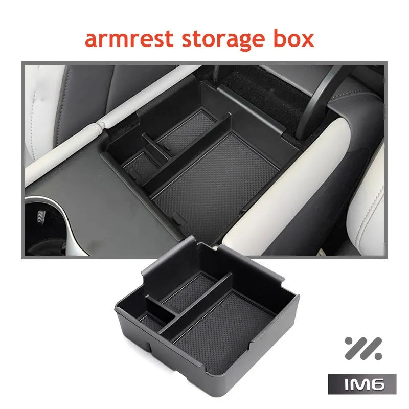 Armrest Storage Box Organizer for MG IM6 IM MOTORS LS6 2025 2026 Car Interior Accessories