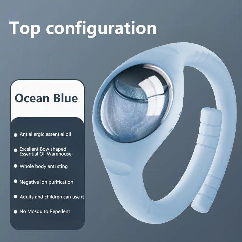Mosquito Oil Repellent Bracelets Anti Mosquitoes Bite Wristband Outdoor Mosquitoes Bracelet With Natural Essential Oil 2025 ﻿New