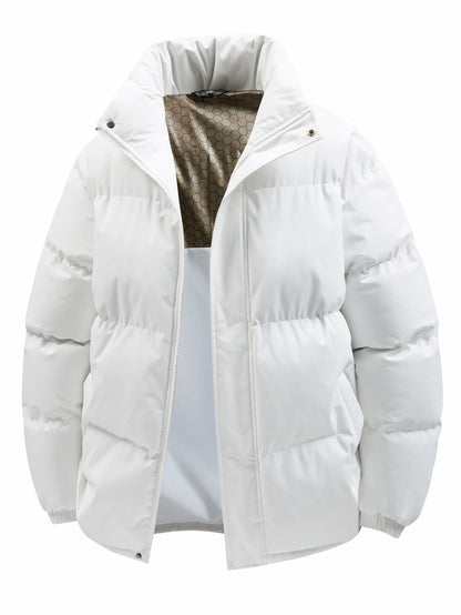 Men's Winter Cotton Clothing, Cold-Resistant and Heat-Retaining, Windproof and Thick, Suitable for Daily Commuting, Outdoor Travel, Autumn and Winter Outings, Home Wear, Friend Gatherings, Short Trips