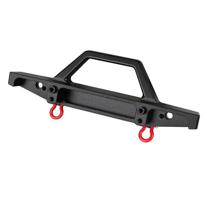 KYX Racing Aluminum Front Bumper Upgrades Parts Accessories for 1/18 RC Crawler Car Traxxas TRX4M F150 K10