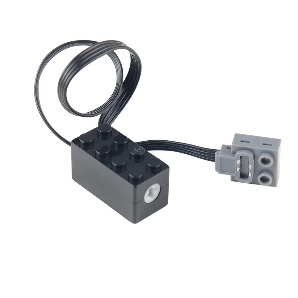 2PCS/Set S Drive Motor MOC Technology Bricks Parts Power Functions Modified Micro Motor DIY Toys Model Building Blocks Accessory