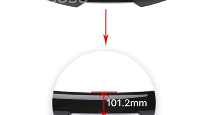 Carbon Fiber Rear Bumper Lip Trunk Wing MP M4 PSM Style Roof Spoiler Kit For BMW 3 Series F30 F31 F35 2012-2019 Gloss Black